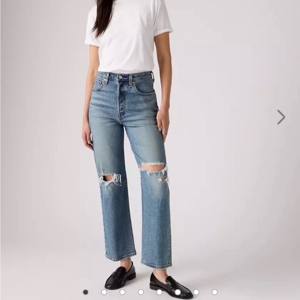 Levi's Premium Women’s Ribcage Straight Ankle Jeans